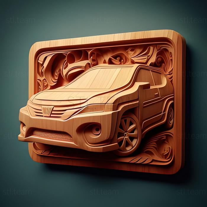 3D модель Хонда Стрим (STL)